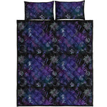 Reiki Energy Pattern Print Quilt Bed Set