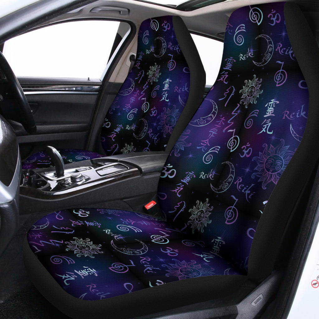 Reiki Energy Pattern Print Universal Fit Car Seat Covers