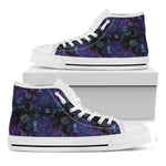 Reiki Energy Pattern Print White High Top Shoes