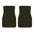Religious Cross Pattern Print Front Car Floor Mats