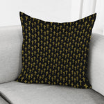 Religious Cross Pattern Print Pillow Cover
