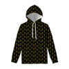 Religious Cross Pattern Print Pullover Hoodie