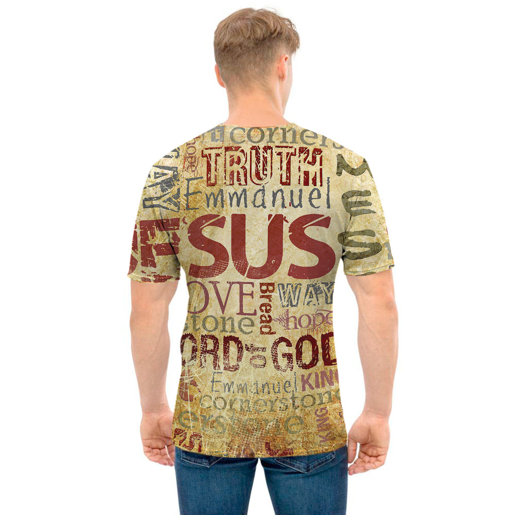 Religious Word Of God Print Men's T-Shirt