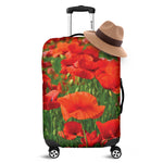 Remembrance Day Poppy Print Luggage Cover