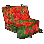 Remembrance Day Poppy Print Pet Car Back Seat Cover