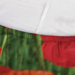 Remembrance Day Poppy Print Sofa Cover