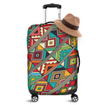 Retro African Ethnic Tribal Print Luggage Cover
