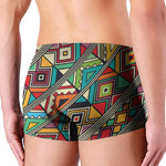 Retro African Ethnic Tribal Print Men's Boxer Briefs