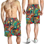 Retro African Ethnic Tribal Print Men's Shorts