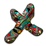 Retro African Ethnic Tribal Print Muay Thai Shin Guard