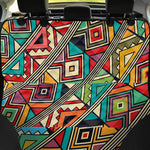 Retro African Ethnic Tribal Print Pet Car Back Seat Cover