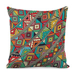 Retro African Ethnic Tribal Print Pillow Cover