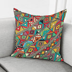 Retro African Ethnic Tribal Print Pillow Cover