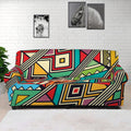 Retro African Ethnic Tribal Print Sofa Cover