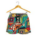 Retro African Ethnic Tribal Print Women's Shorts