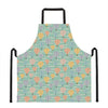 Retro Air Balloon Pattern Print Apron