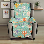 Retro Air Balloon Pattern Print Armchair Protector