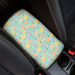 Retro Air Balloon Pattern Print Car Center Console Cover