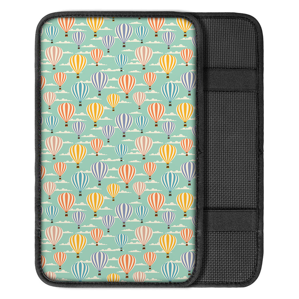 Retro Air Balloon Pattern Print Car Center Console Cover