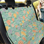 Retro Air Balloon Pattern Print Pet Car Back Seat Cover