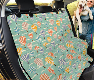 Retro Air Balloon Pattern Print Pet Car Back Seat Cover