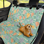 Retro Air Balloon Pattern Print Pet Car Back Seat Cover