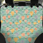 Retro Air Balloon Pattern Print Pet Car Back Seat Cover