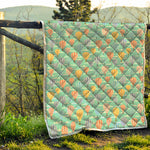 Retro Air Balloon Pattern Print Quilt