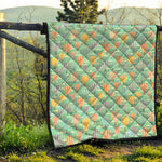 Retro Air Balloon Pattern Print Quilt