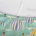 Retro Air Balloon Pattern Print Sofa Cover