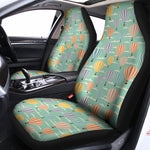 Retro Air Balloon Pattern Print Universal Fit Car Seat Covers