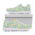 Retro Air Balloon Pattern Print White Running Shoes