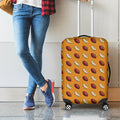 Retro American Football Ball Print Luggage Cover