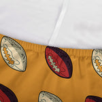 Retro American Football Ball Print Sofa Cover