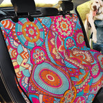 Retro Bohemian Mandala Pattern Print Pet Car Back Seat Cover