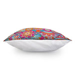 Retro Bohemian Mandala Pattern Print Pillow Cover