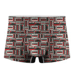 Retro Cassette Tape Pattern Print Men's Boxer Briefs