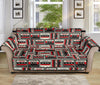 Retro Cassette Tape Pattern Print Sofa Protector