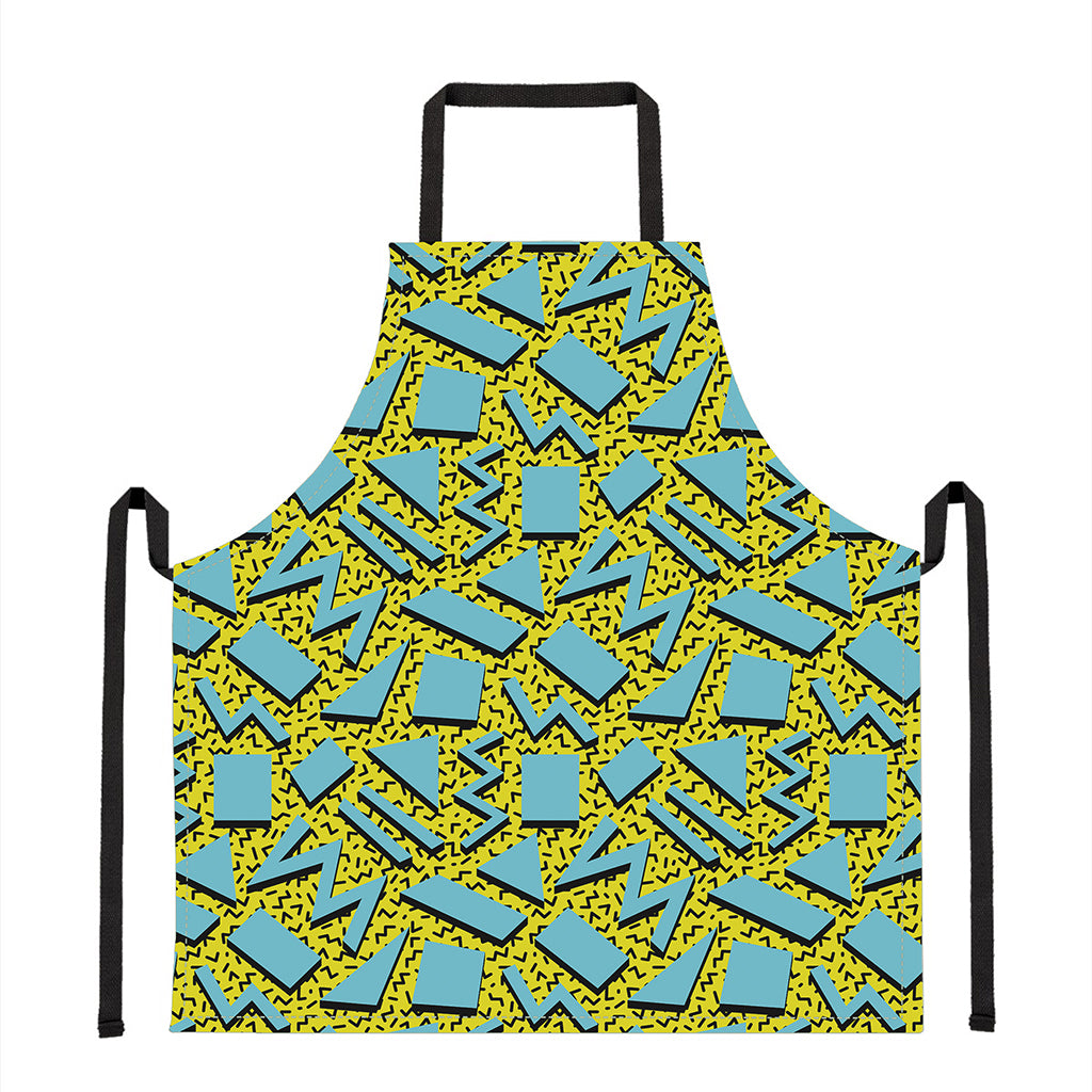 Retro Funky Pattern Print Apron