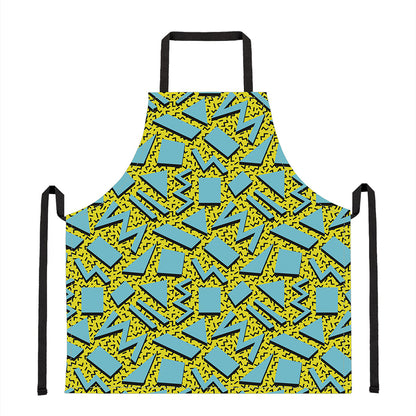 Retro Funky Pattern Print Apron