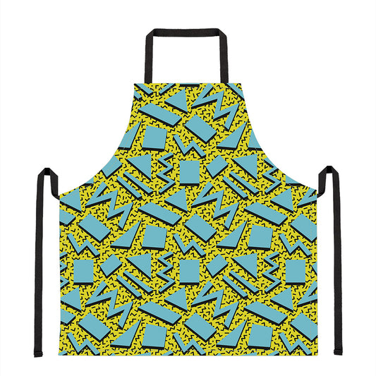 Retro Funky Pattern Print Apron