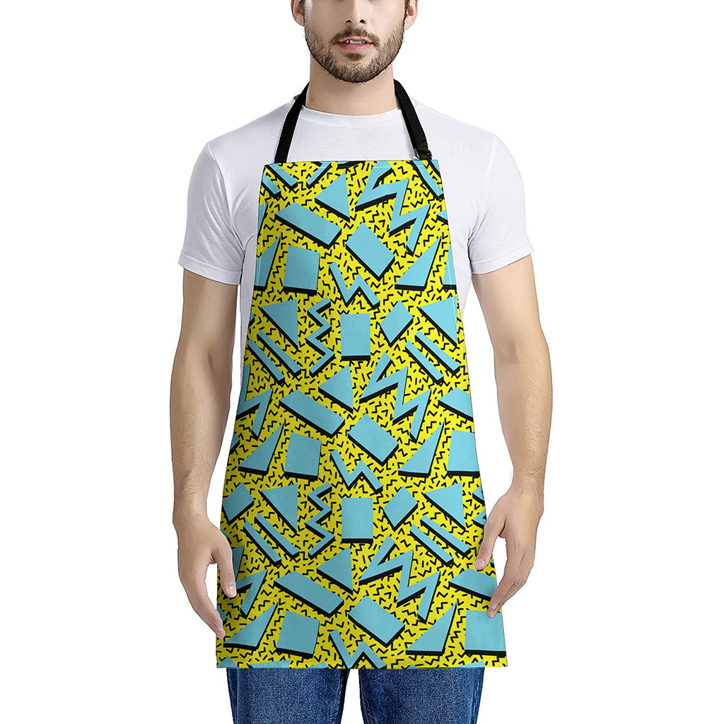 Retro Funky Pattern Print Apron