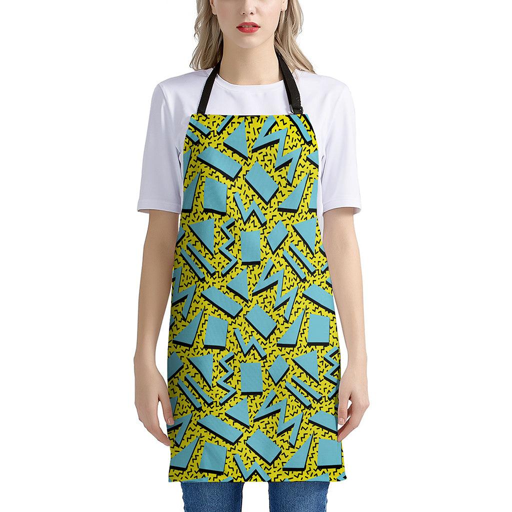 Retro Funky Pattern Print Apron