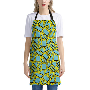 Retro Funky Pattern Print Apron