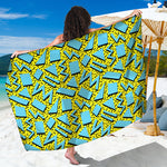 Retro Funky Pattern Print Beach Sarong Wrap