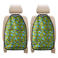 Retro Funky Pattern Print Car Seat Organizers