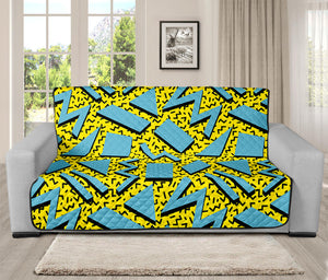 Retro Funky Pattern Print Futon Protector