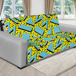 Retro Funky Pattern Print Futon Protector