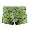 Retro Funky Pattern Print Men's Boxer Briefs
