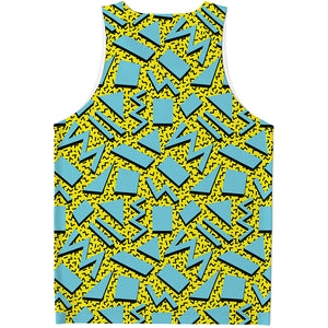 Retro Funky Pattern Print Men's Tank Top